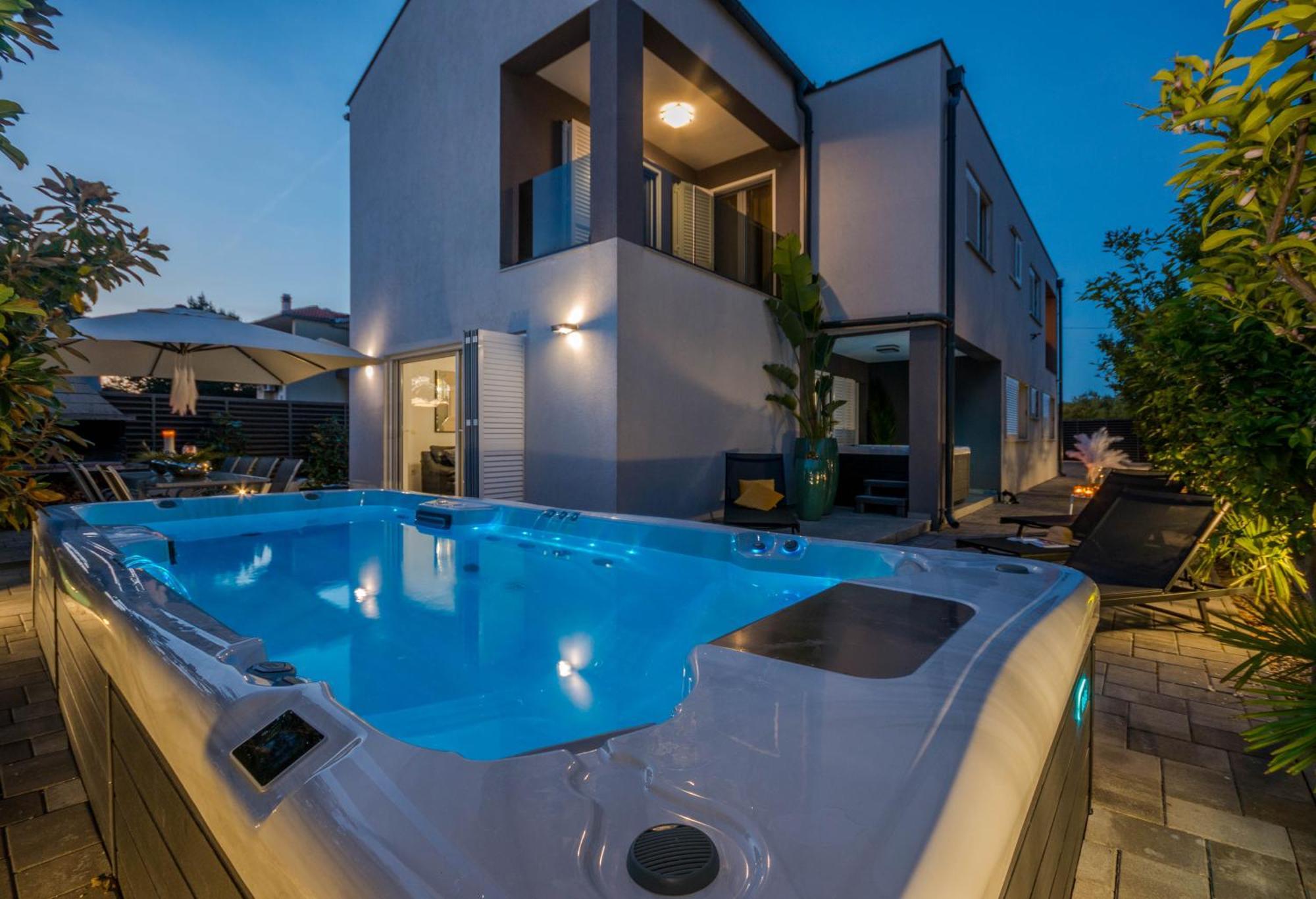 Апартаменти House With Pool Ledenko Біоград-на-Мору Екстер'єр фото