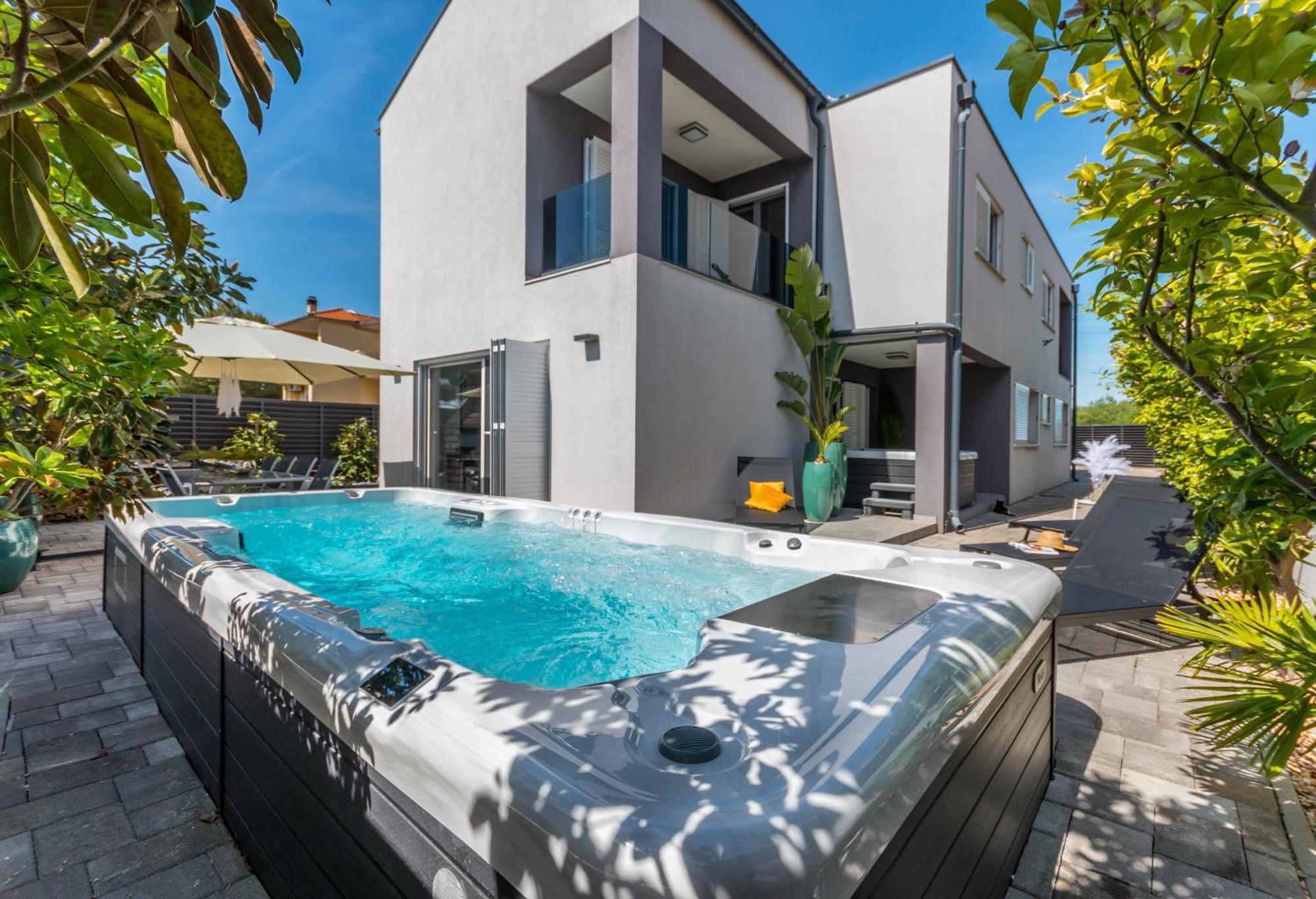 Апартаменти House With Pool Ledenko Біоград-на-Мору Екстер'єр фото