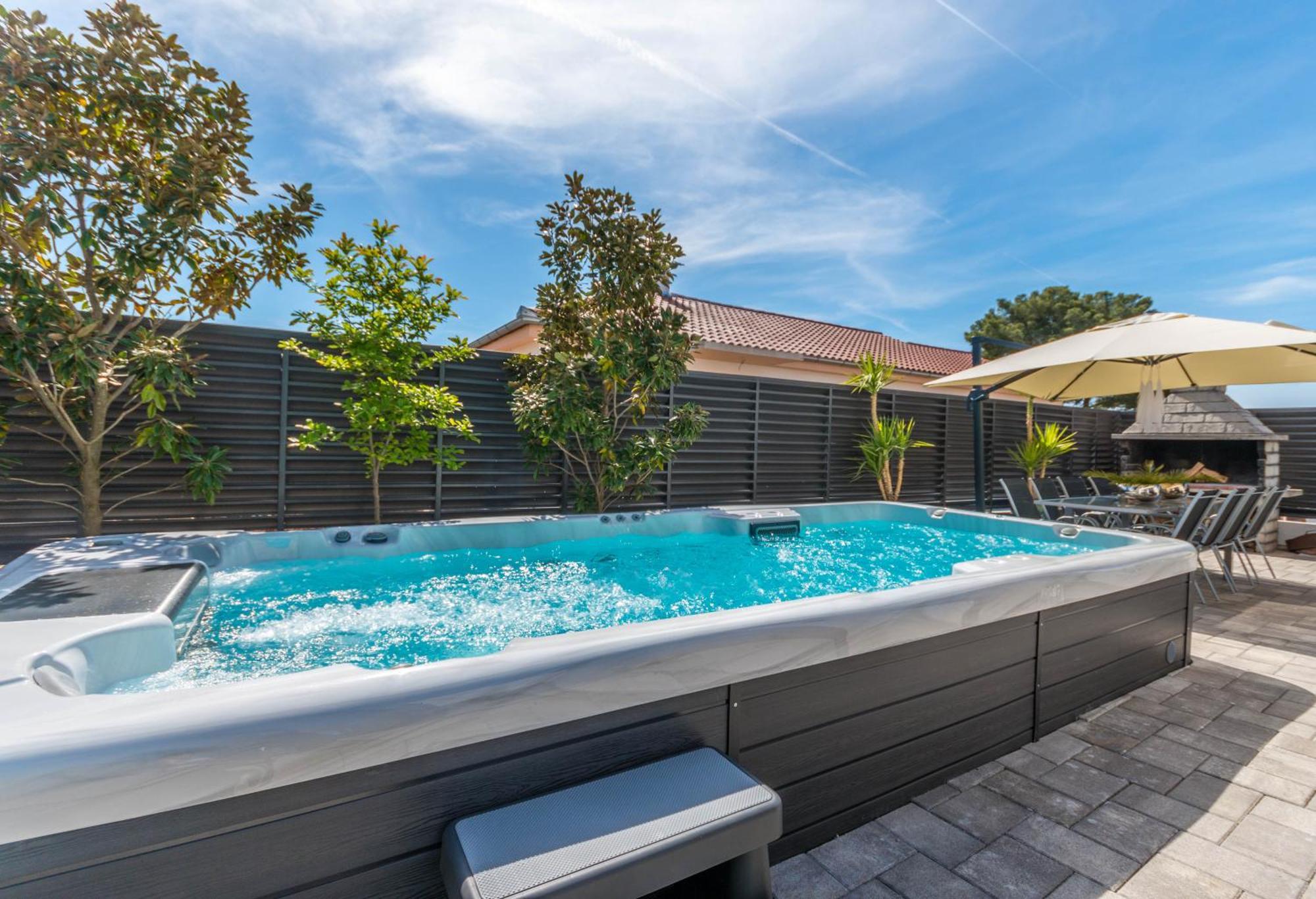 Апартаменти House With Pool Ledenko Біоград-на-Мору Екстер'єр фото